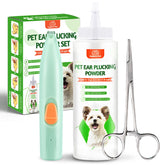 Pawsitive Vibes ear powder tube for gentle odor control during home ear care