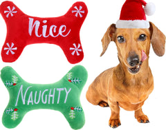 Pawskido bone-shaped toy in green keeps small dogs engaged with a squeaky, safe playtime.