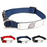 Pawsonify Naruto dog collar in navy nylon for durable everyday wear.