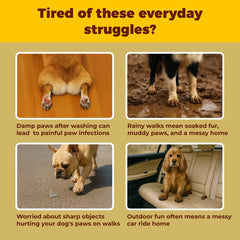 Pawsthway waterproof material close-up—multi-layer protection against rain and mud.