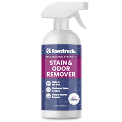 Pawstruck bottle pours for quick, professional-strength stain removal.