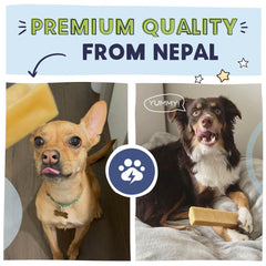 Pawstruck Himalayan Yak Dog Chew three-piece pack demonstrates value for dogs.