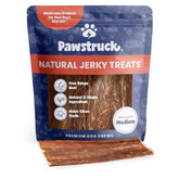 Pawstruck: tiras de carne de res premium listas para premiar durante el entrenamiento.