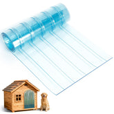 Pawtenda dog door replacement flap 9.8in wide by 4.9ft long provides weather protection