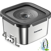 Pawtners dog water bowl no spill with 4.5L capacity for long-lasting hydration