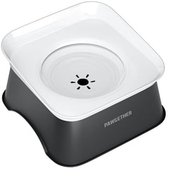 PAWGETHER Taza de agua para perros sin derrames, ideal para viajes y casa.