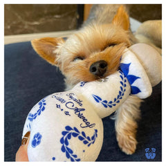 Pawty Dog Toys Claws Awoof, detalle suave que aguanta juego diario.