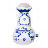 Pawty Dog Toys Claws Awoof, vista frontal, ideal para juego diario con chirrido.