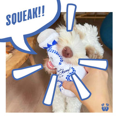 Pawty Dog Toys Claws Awoof, chirrido interior para entretenimiento interactivo.