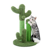 PAWZ Road cactus cat scratcher with three posts offering versatile scratching for cats.