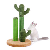PAWZ Road cat scratching post cactus assembly view showing setup and design