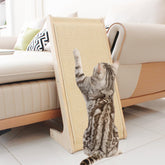 Pawzentic cat-scratcher indoor ramp 28in height supports easy stretching and playful scratching