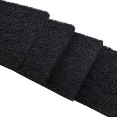 PAWZIDEA carbon filter square closeup showing high-density odor adsorption for pet waste areas.