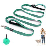 PAWZPAL 8ft-10ft hands-free leash extended for safe, hands-free exploration.