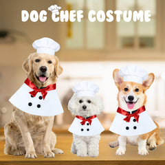 PAYHTOW dog chef clothes create adorable kitchen-themed outfit for playful events.