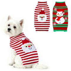 PAYHTOW dog Christmas sweater Santa pattern for festive photo-ready moments.