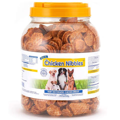PCI Chicken Nibbles packaging—natural protein rewards for dogs