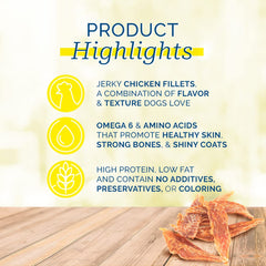 PCI Pet Center chicken-breast-tenders-in-canister for easy storage.