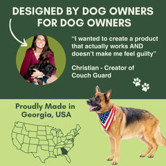 PEACHTREE PET polycarbonate protector: durable, chew-resistant surface with pet-friendly, safe edges.