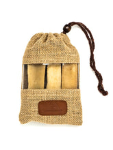 peaksNpaws packaging shows natural ingredients for dogs, a clean lactose-free snack