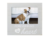 Pearhead Pet Forever In My Heart frame front embellishment adds sentimental charm for pet memories