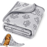 PEASUG 41x30 dog blanket shows generous size for small to medium pets, ideal warmth and coverage.