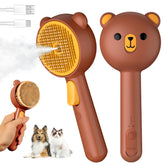 Pecait Cepillo Vapor para Gatos con Modos para un cepillado suave
