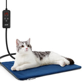 Pecute cat heating pad velvet cover provides plush warmth for cozy naps