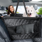 Pecute dog car seat with stable floor design keeps pets secure on bumpy rides.
