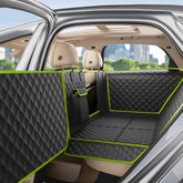 Pecute dog seat cover back seat coverage protects doors from scratches.