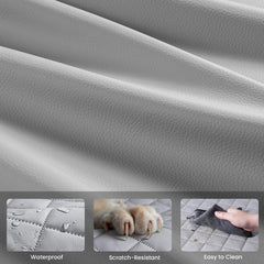 Pecute dog seat cover front headrest attachment prevents shifting for stable travel.
