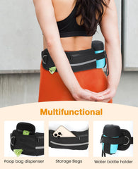 Pecute dual-handle leash providing extra control during training sessions.