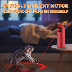 Pedono laser cat toy adjustable projection angles for varied play
