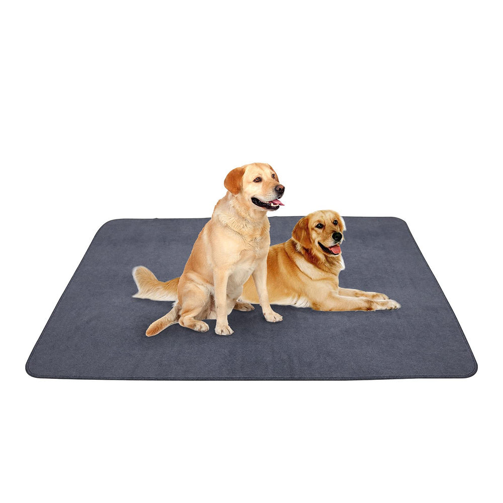 Peepeego non-slip dog pad with 72 by 72 setup keeps training areas secure and mess-free.
