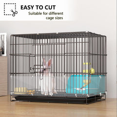 PEFAVPRO cage guard ties show easy attachment with 120 ties for secure mounting.