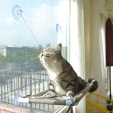 PEFUNY Cat Window Hammock main view highlights durable, waterproof perch for sunny naps.