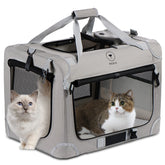PEGIC extra-large cat carrier setup view for quick travel.
