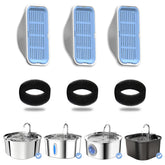 PEKTACO cat fountain filters pack keeps water clean and fresh.