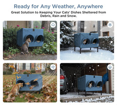 PELUMOZ dual feed holes keep meals safe and clean