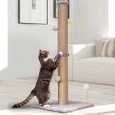 PEL UMOZ tall cat scratching post 36-inch tower supports active play and scratching
