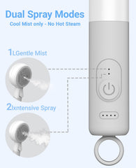Pengxinhui Cat Steam Brush water tank refill demonstrates simple dampening before brushing.