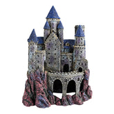 Penn-Plax Age-of-Magic Wizard's Castle aquarium decoration offers a dramatic centerpiece and fish hiding spots.