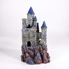 Penn-Plax Age-of-Magic Wizard's Castle offers swim-through tunnels to encourage movement and reduce boredom.