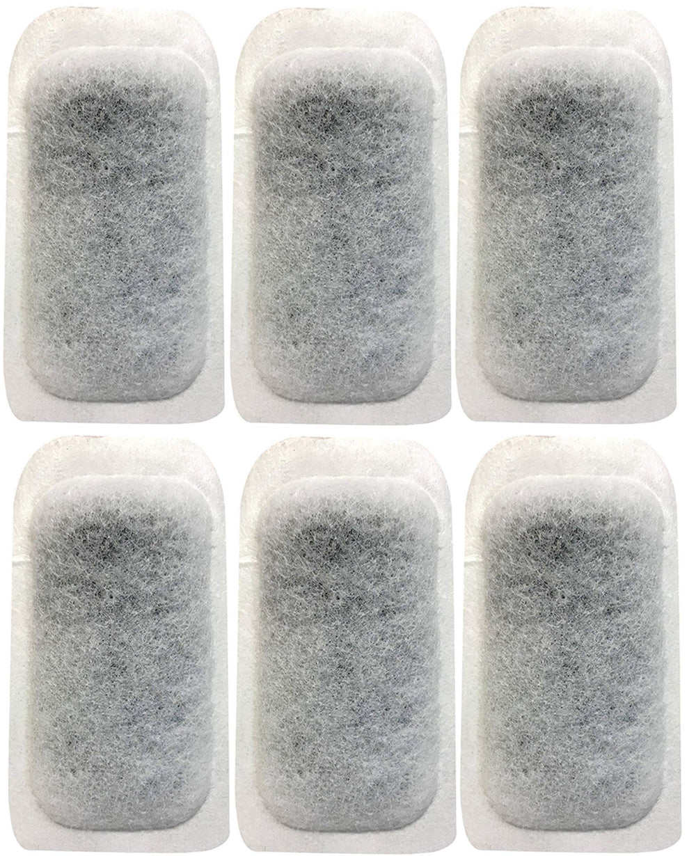Penn-Plax NuWave Betta filter media cartridge six-pack helps keep water clean.