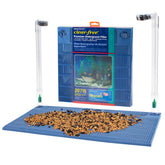 Penn-Plax undergravel filter plates arranged for steady water flow and easy setup.