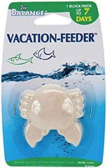 Penn-Plax Vacation Feeder crab shape block for unattended aquarium feeding