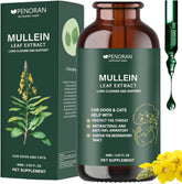 Penoran Pet Mullein Leaf Drops bottle for easy respiratory support