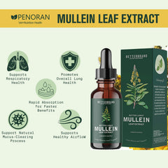 Penoran Pet Mullein Leaf Drops added to food for breathing support