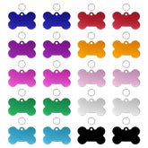 PENTA ANGEL bone-shaped pet ID tag blank for engraving on both sides.