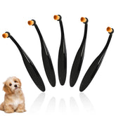 PENUIO dog eye powder brush 5-pack demonstrates deep-clean bristles for tear stains.